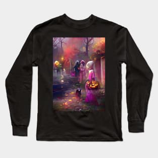 PUMPKIN SELLER IN OLD AMSTERDAM Long Sleeve T-Shirt